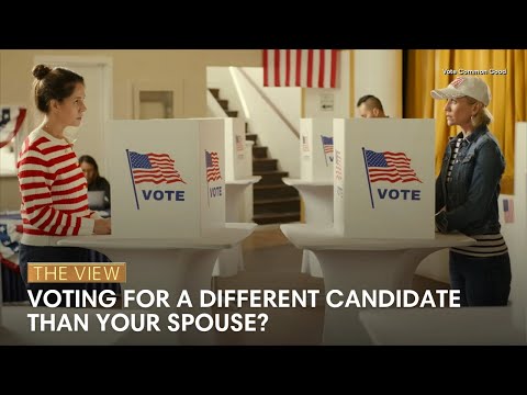 Voting For A Different Candidate Than Your Spouse? | The View