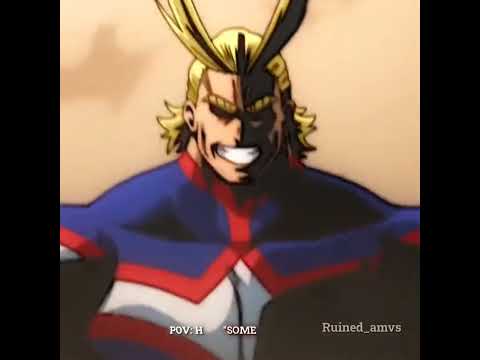 All Might “some guy" - {Edit/Amv} #amv #bokunoheroacademia  #allmight