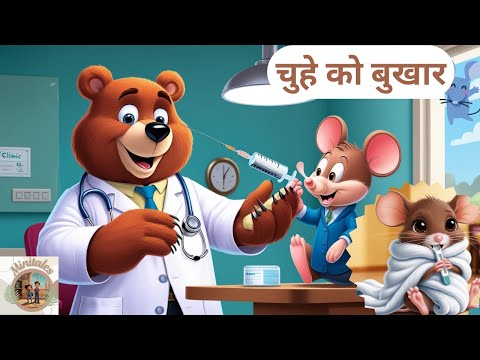 Chuhe Ko Bukhar Hai | आज मंगलवार है चूहे को बुखार है | Hindi Rhymes