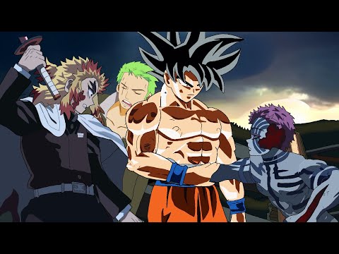 If Goku was in demon slayer | Zoro was in demon slayer