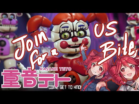 FNAF Sister Location  "Join Us For A Bite" ft. Kasane Teto AI (UTAU AI)