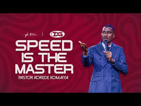 Speed Is The Master  | Pastor Korede Komaiya | 7DG 2024, Day 5 (05-07-2024)