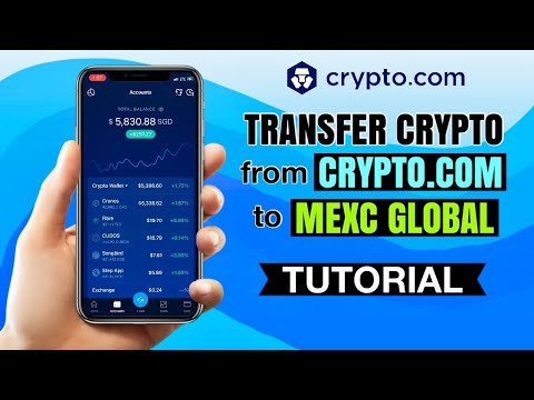 How to Transfer crypto from Crypto.com App to MEXC Global | Tutorial