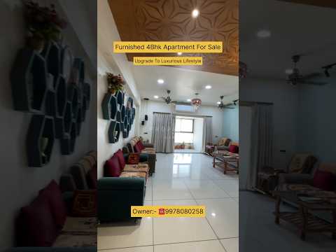 No Brokerage Deal | 4Bhk Furnished Apartment For sale | Vadodara