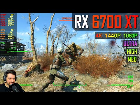 RX 6700 XT - Fallout 4 "Next Gen Update"