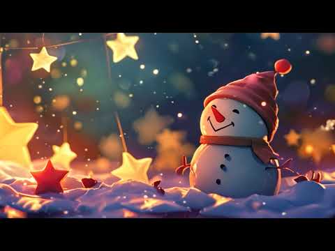 Snowflake Serenade: A Cozy Lullaby for Kids ft. Cute Little Snowman