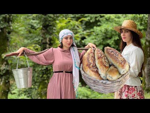 Baking Fresh Village Bread: A Timeless Tradition from Our Home