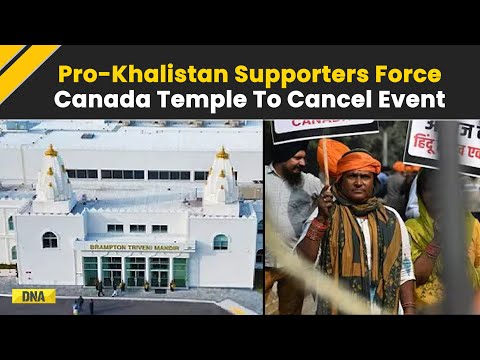 Canada Hindu Temple Attack: Hindu Community Cancels Event At Triveni Temple Due To Khalistan Threat