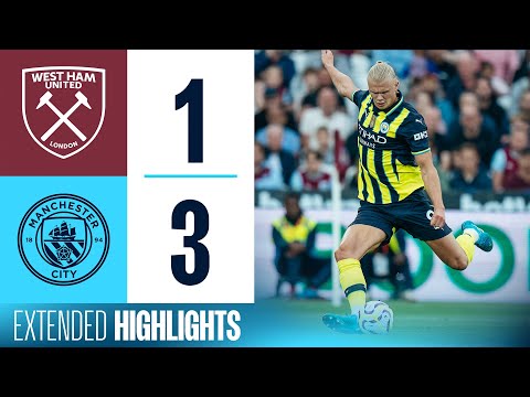 EXTENDED HIGHLIGHTS | WEST HAM 1-3 MAN CITY | Haaland with ANOTHER hat-trick