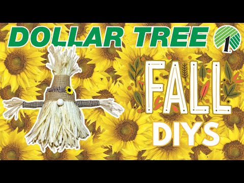 🌻 NEW Fall Dollar Tree DIYS for Cozy Autumn Home Decor 2024