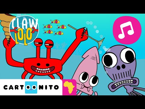 Shake it off Shark 🎵 Fun Dance with Sea Animals 🌊 | Songs for Kids | Clawlolo 🦀 | Cartoonito Africa