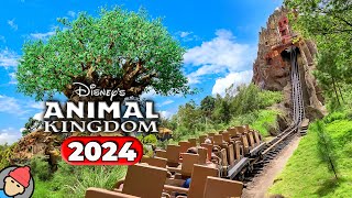 Disney's Animal Kingdom RIDES & ATTRACTIONS 2024 | Walt Disney World