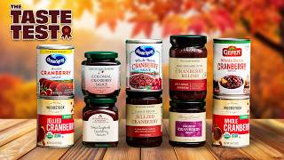 The Best and Worst Supermarket Cranberry Sauces | The Taste Test