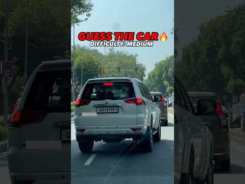 GUESS THE CAR FORTUNER RIVAL और JAPANESE भी🔥 #toyota #toyotaindia #fortuner #legender #shorts