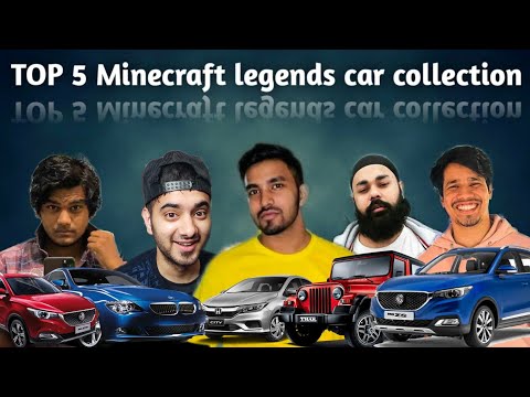 India's Minecraft gamer car collection 2022 || Techno Gamerz || Yessmartypie || gamerfleet