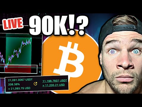 HISTORIC BITCOIN TRADE (90K NEXT?!?!) THIS IS MASSIVE FOR CRYPTO!!!