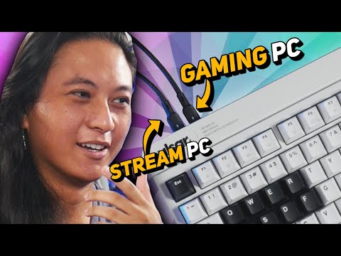 The DUAL PC Streaming Keyboard!