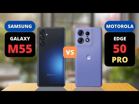 Samsung Galaxy M55 vs Motorola Edge 50 Pro Comparison