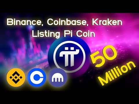 Pi Listing on Binance, Coinbase, Kraken | 50 Million Pi Coin Transferred | Why Pi Price Below $1?