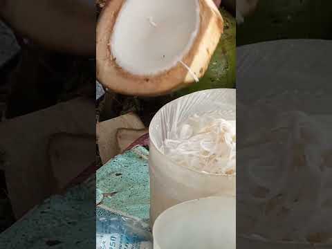 kinayod na buko Asmr pH street food #satisfying #buko #streetfood #youtubeshorts #Gatchie Jr