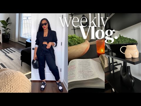 Vlog| Sunday Reset, Home Decor Updates,Amazon Fridge Organization, Completing My Prayer Board & More