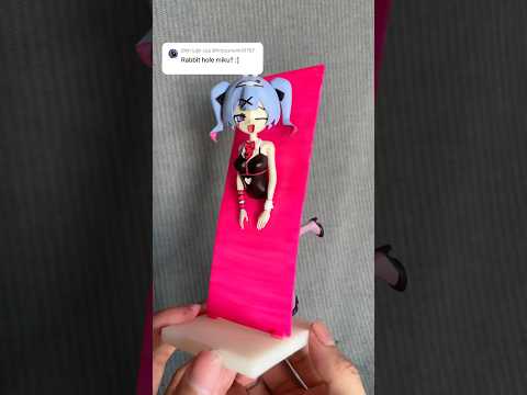 Rabbit Hole Miku Figure Making #rabbithole #miku #vocaloid @dperiapsis @channelcaststation