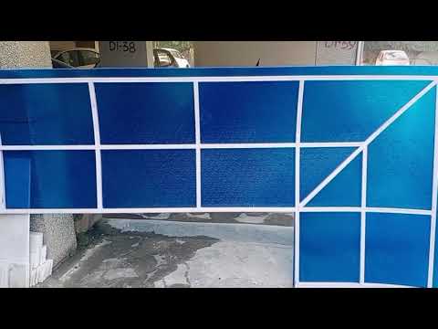 Fiber glass sun shed