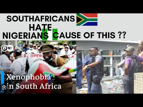 SOUTHAFRICANS HATE NIGERIANS 🇳🇬 //XENOPHOBIC attack in SOUTHAFRICANS towards NIGERIANS//