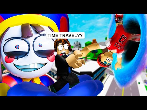 TIME TRAVEL (POMNI 4 )🤡 | ROBLOX Brookhaven 🏡RP FUNNY MOMENTS