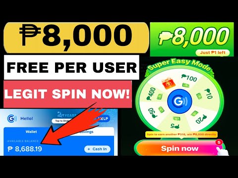 LEGIT NGA! FREE ₱8,000 PER USER SPIN KA LANG SA GCASH SHEIN APP NEW EVENT LEGIT EARNING APP GCASH