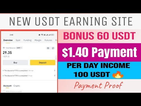 Today's USDT investment website Register to get 6USDT Quickly earn 1.4USDT | Best USDT Earning Site