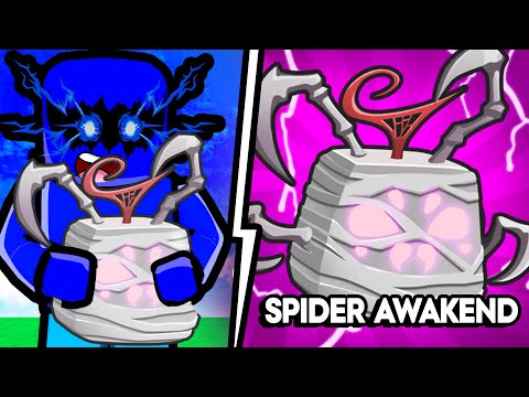 Spider Fruit AWAKENED is the BEST FRUIT.. (Blox Fruits)