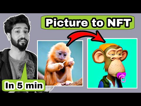 How to turn any picture into NFT in 5 min |Create free NFT without photoshop |Tutorial in Urdu/Hindi