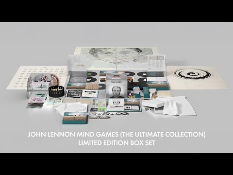 JOHN LENNON MIND GAMES (The Ultimate Collection) Super Deluxe Unboxing