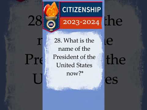 2023-2024 U.S CITIZENSHIP TEST, Civics Test (QUESTION 28) Naturalization #youtubeshorts