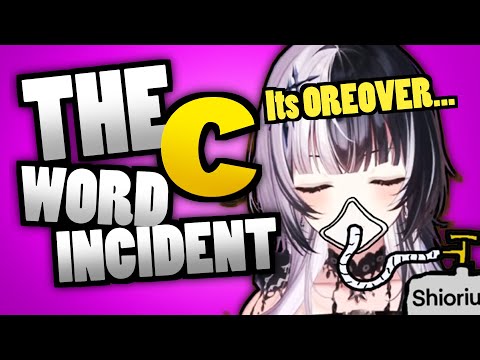 「 SHIORI NOVELLA 」SAYS the C WORD on STREAM! (Mane-chan IN SHAMBLES!)