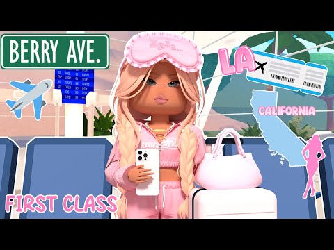 TRAVELING FIRST CLASS TO LA! *MODELING JOB!* VOICED BERRY AVENUE ROLEPLAY