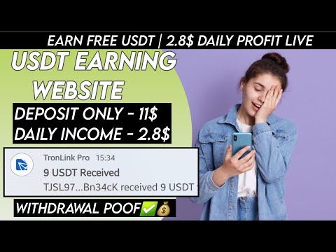 New USDT Site 2024 | Best Usdt Investment Website | New Usdt Mining Site | New Usdt Earning Website