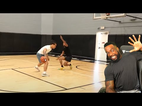 HE TOOK HIS ANKLES! Plaqueboymax VS DDG 1v1 Basketball