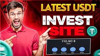 New usdt investment site | usdt mining site | usdt earning site | make money online🤑💵