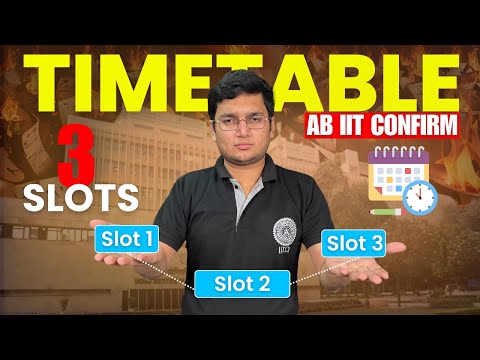 3-Slot BAAP Timetable to Kill Any Exam!