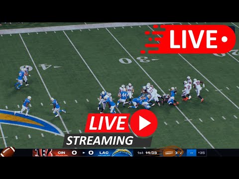 Chargers vs Bengals LIVE ⚡🏈 | Week 11 NFL Game Stream 2024