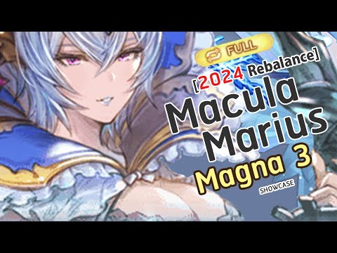 [GBF] Macula Marius Rebalance Test FA Wilnas HL with Magna3 (Warlock Ver.) マキュラ・マリウス (マグナ3)【グラブル】