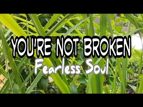 You're not Broken - Fearless Soul | Lyric