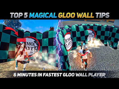 Top 3 Secret Gloo Wall Tutorial To God Level Gameplay | Fastest Gloo Wall Trick | 😯 No Talks About !