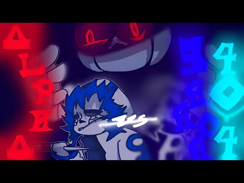 Alpha!Sans  Vs Error!404Sans|Full Animation/uncannon