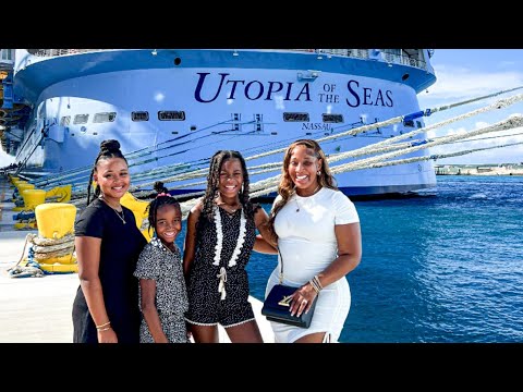 DAY 2 OF OUR GIRLS TRIP ON THE UTOPIA OF THE SEAS ROYAL CARIBBEAN CRUISE🛳️