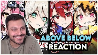 First Time Reacting to holoJustice - Above Below (Debut Song) MV Reaction | Hololive EN