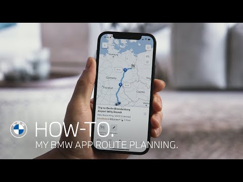 How-To: Planning Routes in the My BMW App.