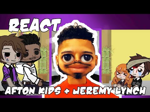 Afton Kids meet Jeremy Lynch gacha character & they reacts to his funny tiktoks  surprise//mokyutsei